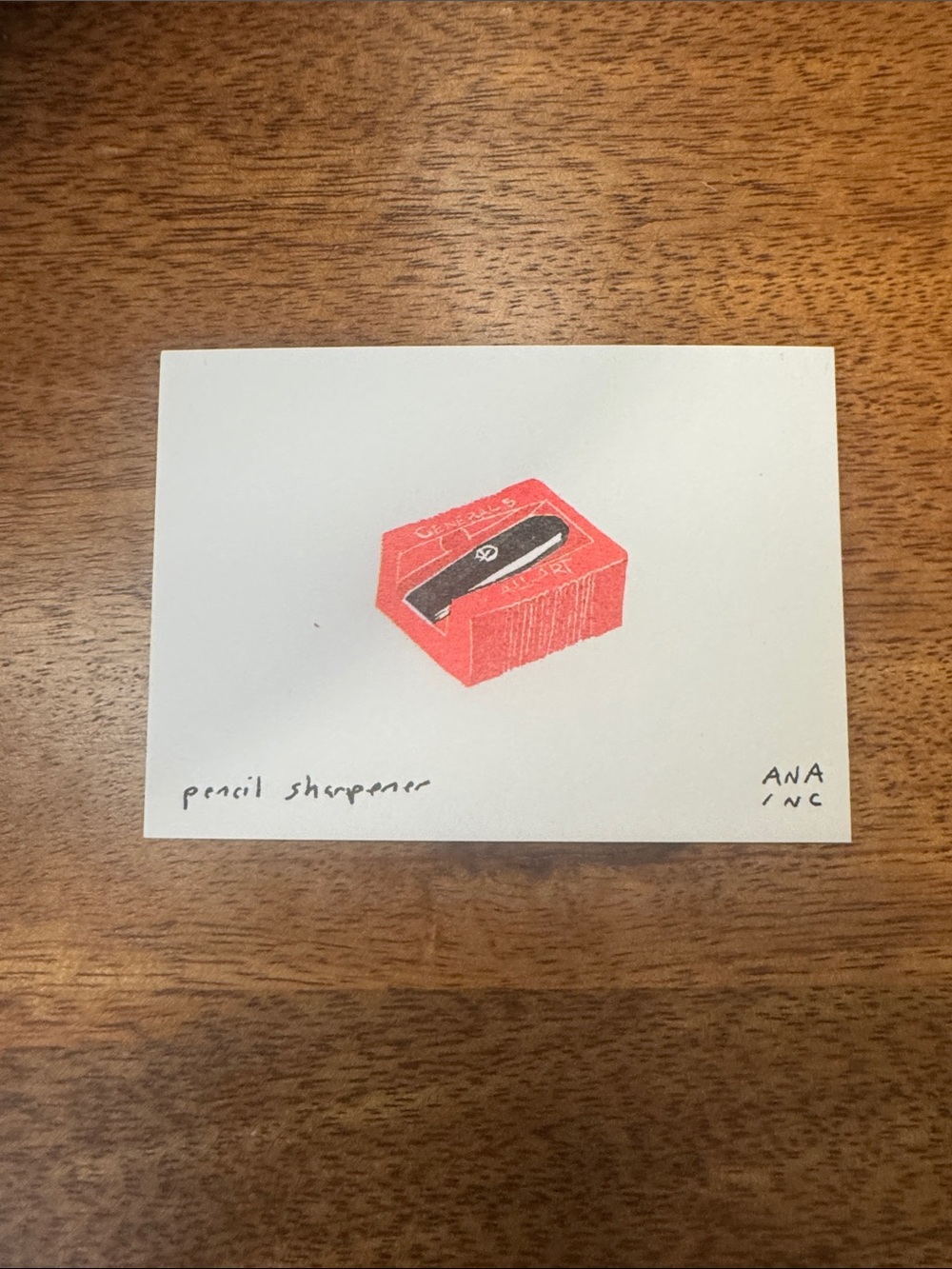 Inciardi - Pencil Sharpener - Mini Print